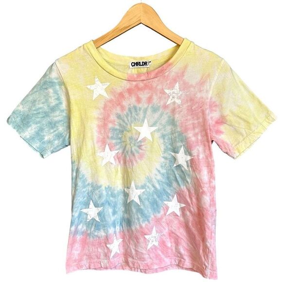 CHRLDR Tie Dye Spiral Star Graphic Tee - Picture 3 of 12
